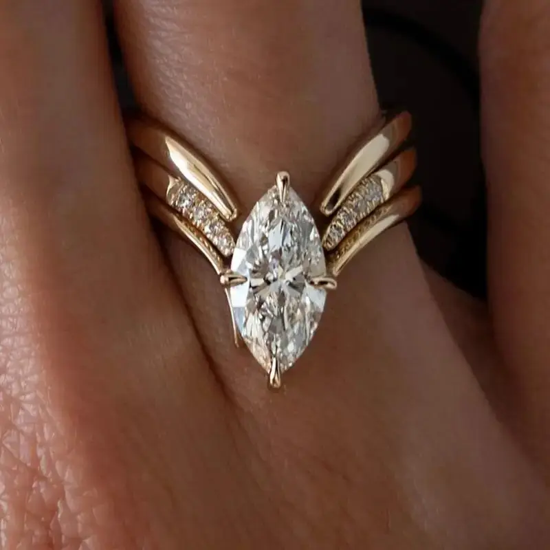 Guldring “Goccia Reale”