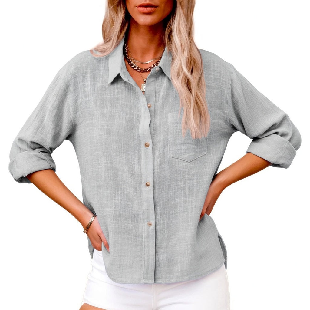 Romane™ — Elegant bluse i bomuld med tidløs stil