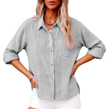 Romane™ — Elegant bluse i bomuld med tidløs stil
