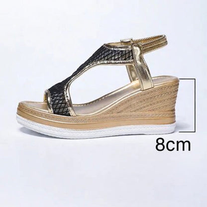 Élora™ — Ergonomiske og elegante plateausandaler
