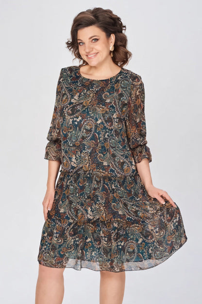 Oriane™ — Elegant blomsterkjole i tidløs stil