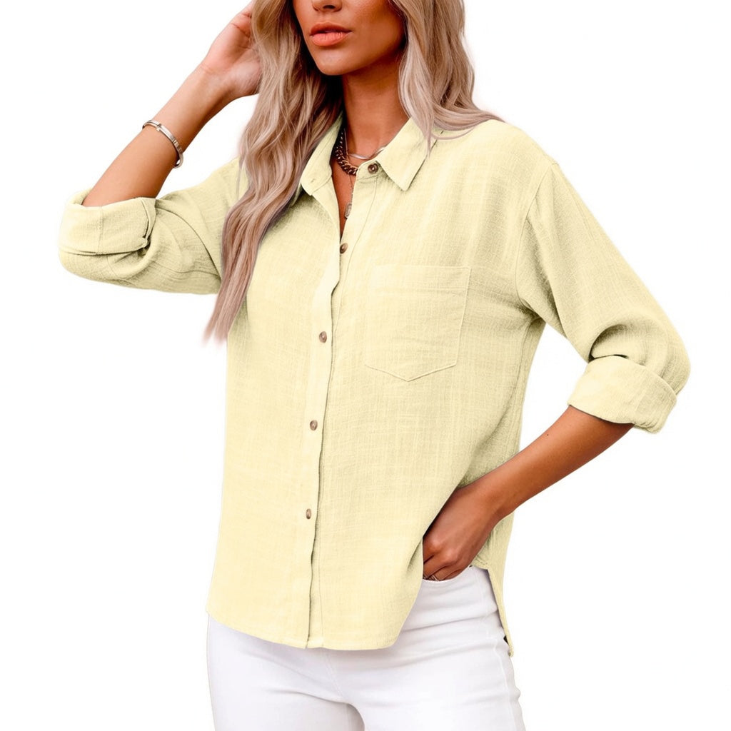 Romane™ — Elegant bluse i bomuld med tidløs stil