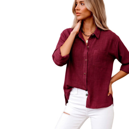 Romane™ — Elegant bluse i bomuld med tidløs stil