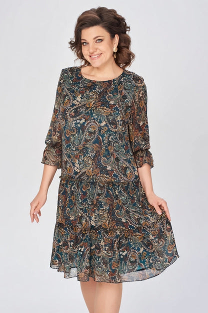 Oriane™ — Elegant blomsterkjole i tidløs stil