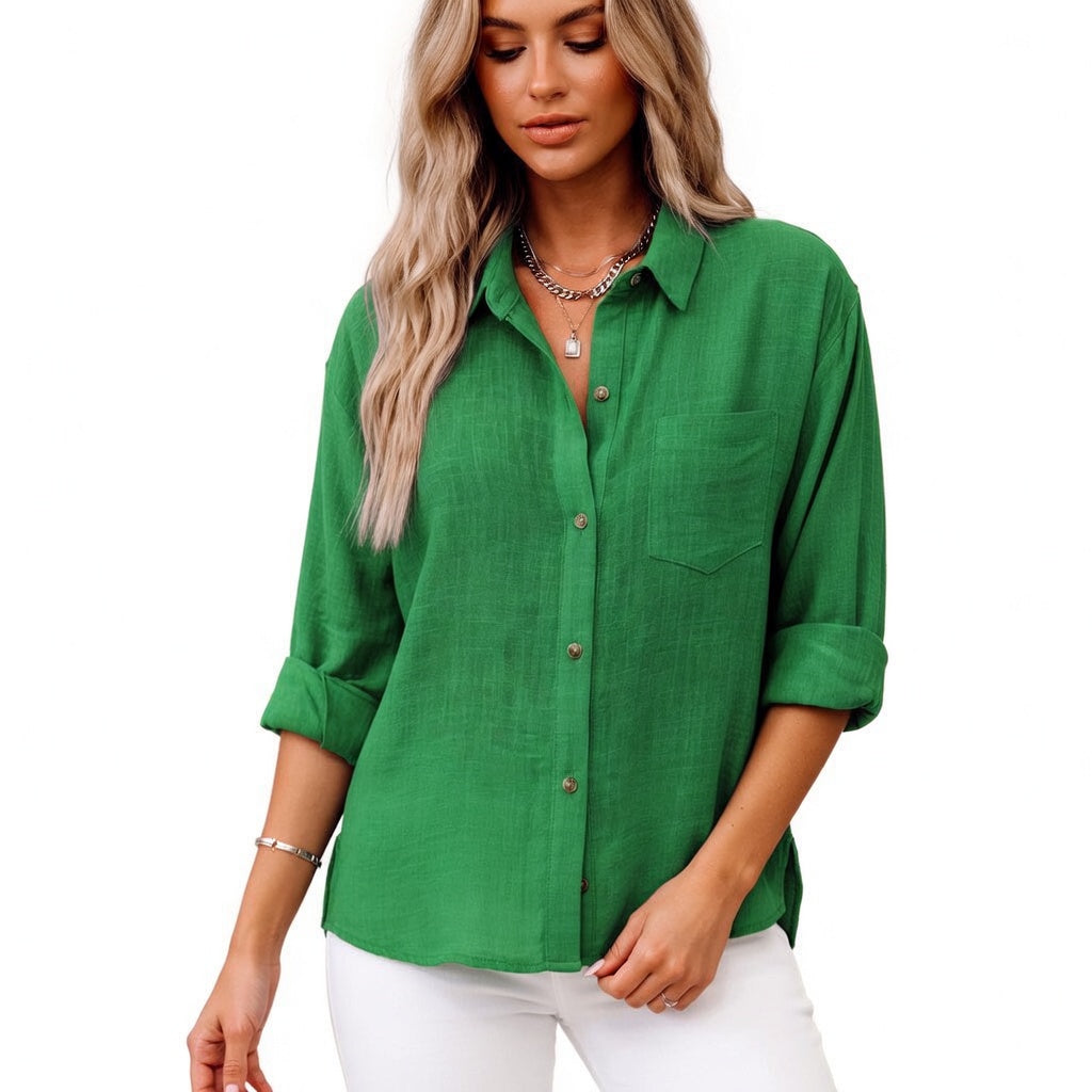 Romane™ — Elegant bluse i bomuld med tidløs stil