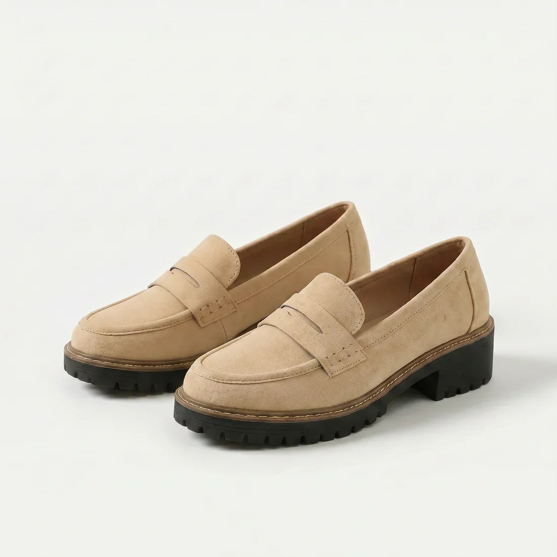 Nadia loafers med ergonomisk komfort