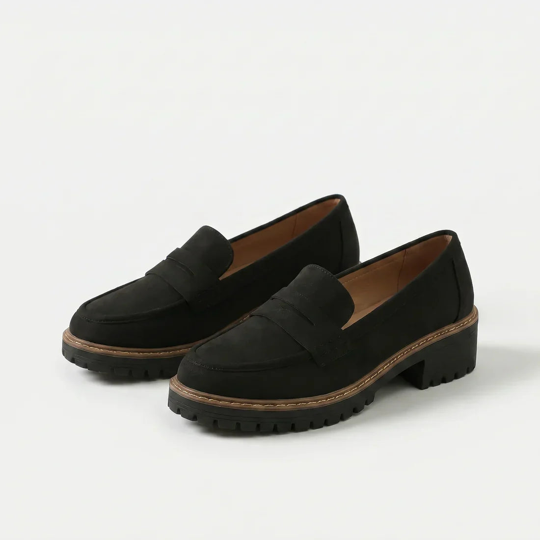 Nadia loafers med ergonomisk komfort