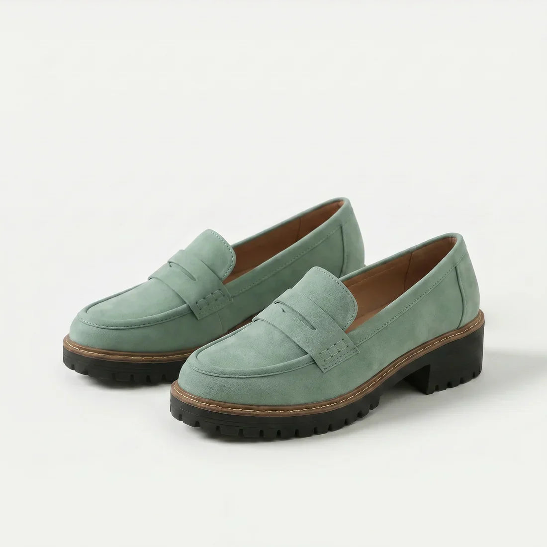 Nadia loafers med ergonomisk komfort