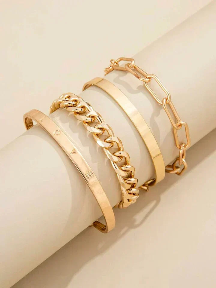 Mercer Élan-armbånd i hvidguld