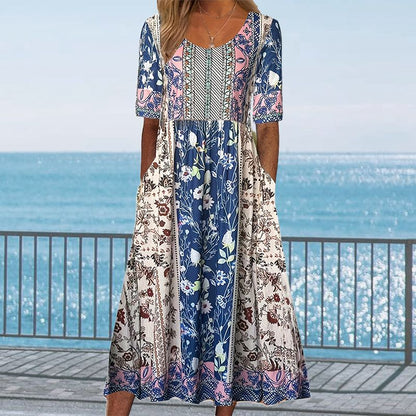 Julie™ — Elegant og behagelig bohemekjole
